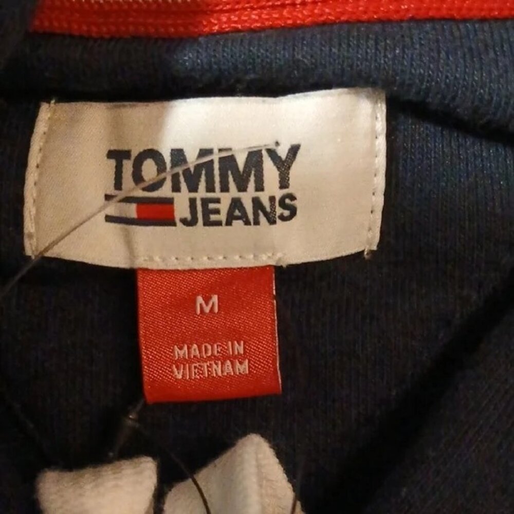 Tommy Hilfiger Jeans Navy Cropped Hoodie - Picture 6 of 6